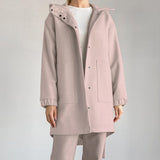 Women Trench Coat Winter Minimalist Casual Coat Coat