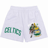 NBA Shorts Summer Basketball Shorts Men's NBA Celtic Loose