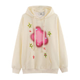 Men Hoodie Cute Graffiti Couple Hooded Sweater
