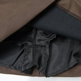 Women Skirt Solid Color Hip Skirt Miniskirt A- line Skirt
