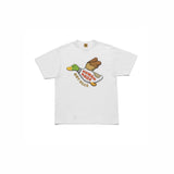 Men T-shirts Human Crew Neck Short Sleeve Printed T-Shirt Half Sleeve Bottom Shirt