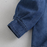 Women Jacket Denim Shirt Autumn Vintage Coat Top