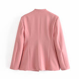 Women Suites Fall Slim Fit Simple Casual Suit Jacket