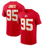 NFL T-Shirts NFL Football Chiefs Jerseys Short Sleeve Men's T-Shirts