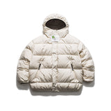 Unisex Winter Cotton Coat Vintage Double-Sided Warm down Jacket