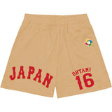 MLB Shorts WBC Otani Shohei No. 16 Ball Shirt Shorts Men's Summer Beach Pants Sports (Part 2)