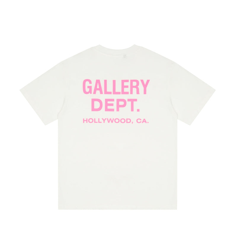 Gallery Dept T Shitrs Letter Print Short-Sleeve plus Size for Men and Women