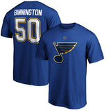 NHL T-Shirts NHL Blues Ice Hockey Suit T-Shirt Sports Loose T-Shirt Short Sleeve