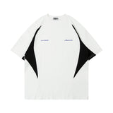 Men T Shirt Retro Short Sleeve T-shirt Men and Women Old School Loose