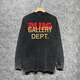 Gallery Dept Long Sleeve Shirt Vintage T Shirt Washed and Worn Vintage Long Sleeve T-shirt