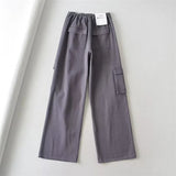 Women Sweatpants Vintage Harem Pants Casual Jeans Loose Straight Wide Leg Pants