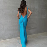 Women Dresses Sexy Backless Slim Fit Sling Dress