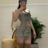 Women Dresses Short Skirt Sheath Dress