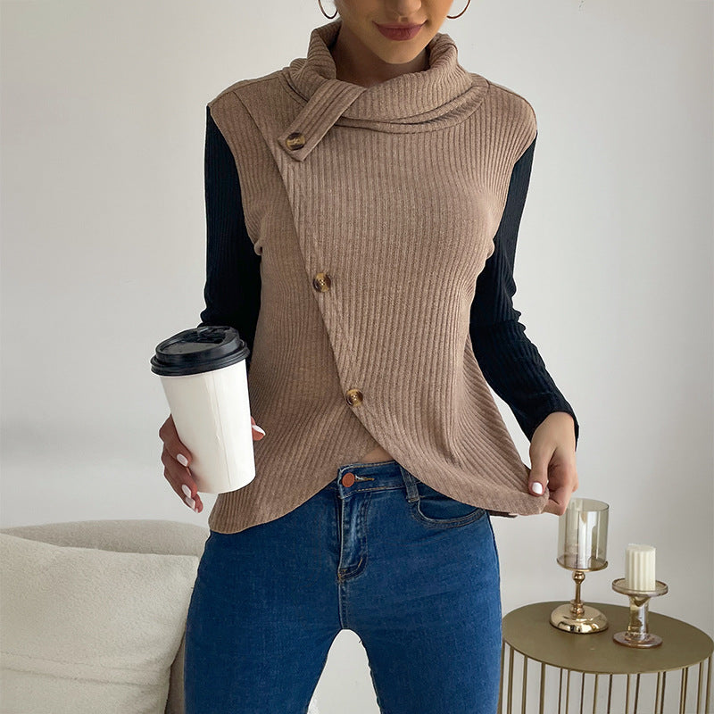 Women Knitted Sweater Autumn Casual Long Sleeve Pullover Sweater
