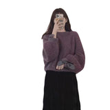Women Knitted Pullover Autumn Loose Sweater for Women