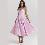 Women Dresses Spring and Summer Dress Sling Dress (Csm202403)