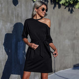 Women Dress One-Piece Knitted Skirt