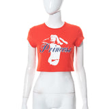 Women T-shirt Summer round Neck Pullover Short Sleeve Printed Casual Top T-shirt