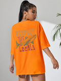 Respect The Locals Shark Tshirts Women Street Hip Hop Clothes