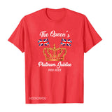 Inspired by Queen's Platinum Jubilee 2022 Elizabeth 70 Years T-shirt Logo Printing