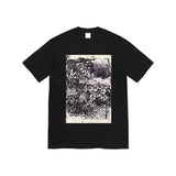 Mens T-shirts 21FW Christopher Wool 1995 Tee Flower Print Short Sleeve T-Shirt