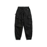 Men Pants Retro Functional Workwear Casual Pants