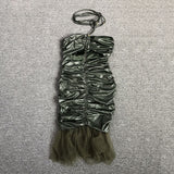 Women's Evening Dress Sexy Backless Sheath Skirt