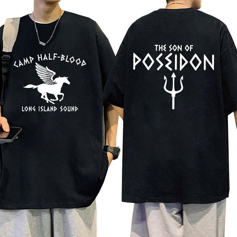 Percy Jackson Custom Camp Half Blood Print T Shirt Men Women