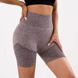 Women Yoga Sports Shorts Quick-Drying Tight Running Workout Shorts