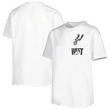 NBA T-Shirts Outdoor Sports T-Shirt Men's NBA Spurs Basketball Jacket Short Sleeve