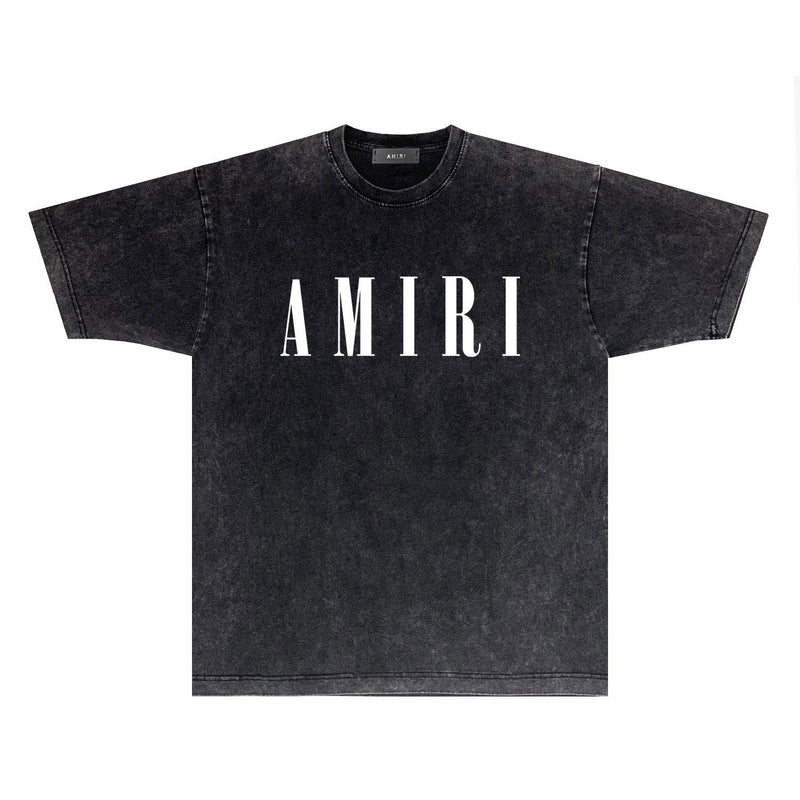 Amiri T-Shirt Distressed Retro Short Sleeve T-shirt