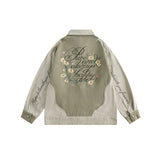 Unisex Jacket Autumn Vintage Jacket Men and Women Couple Jacket