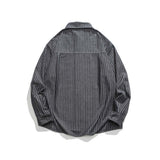 Unisex Shirts Autumn Striped Shirt