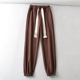 Women Sweatpants Wide Leg Pants Straight-Leg Pants Loose Trousers