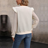Women Knitted Sweater Autumn Long Sleeve Knitted Top