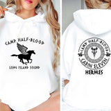 Unisex Percy Jackson 2-sided Hoodie Camp Half Blood Shirt