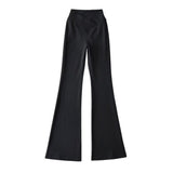 Women Sweatpants Casual Pants Autumn and Winter Bell-Bottom Pants