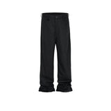 MIJKO Men's Vintage Pants MIJKO straight-leg trousers men's and women's cotton casual trousers