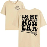 in My Lacrosse Mom Era T-Shirt, Funny Lacrosse Mom Shirt