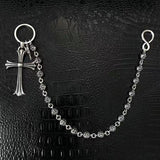 Chrome Hearts Necklace Vintage Cross Pant Chain Bag Chain