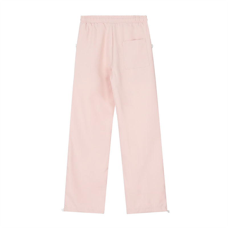 Men Sweatpants Graffiti XINGX Printed Casual Trousers Men's Straight Loose Wide Leg Pants