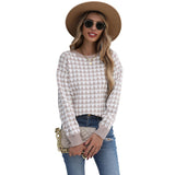 Women Knitted Sweater Autumn and Winter Loose Long Sleeve Love Women's Valentine's Day Sweater