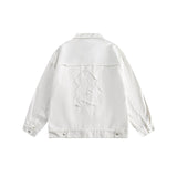 Unisex Jacket Vintage Casual Jacket Spring and Autumn Coat