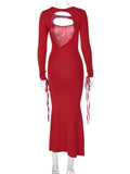 Women Dresse Sexy Sexy Cutout Backless Dress