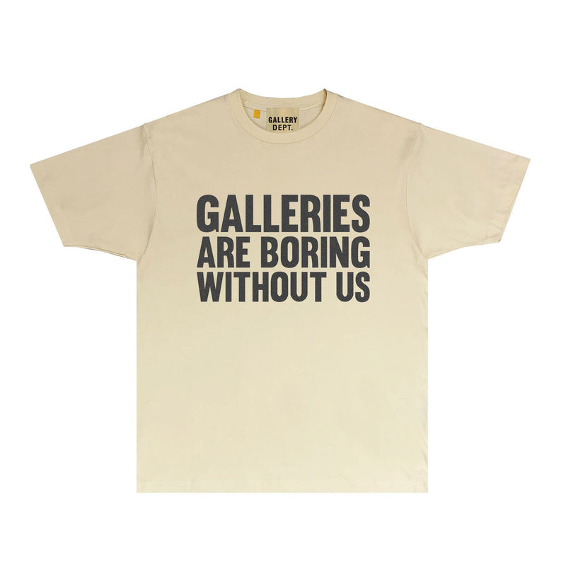 Gallery Dept T Shirts Fashion Brand Tee Shirt Short Sleeve T-shirt Blouse
