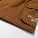 Men Shorts Multi-Pocket Functional Workwear Shorts Men's and Women's Hip Hop Straight Casual Shorts