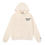 Gallery Dept Hoodie Micro Label Alphabet Slogan Hooded Sweater