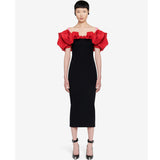 Women Dresses Bandage One-Piece Dress Leepag Pairs Dress Skirt (Ont0408)