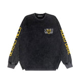 Amiri Long-Sleeve Shirt Vintage Distressed Long Sleeve T-shirt