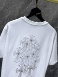 Chh Chrome Hearts T Shirts Liuding Alphabet Casual Short Sleeve T-Shirt